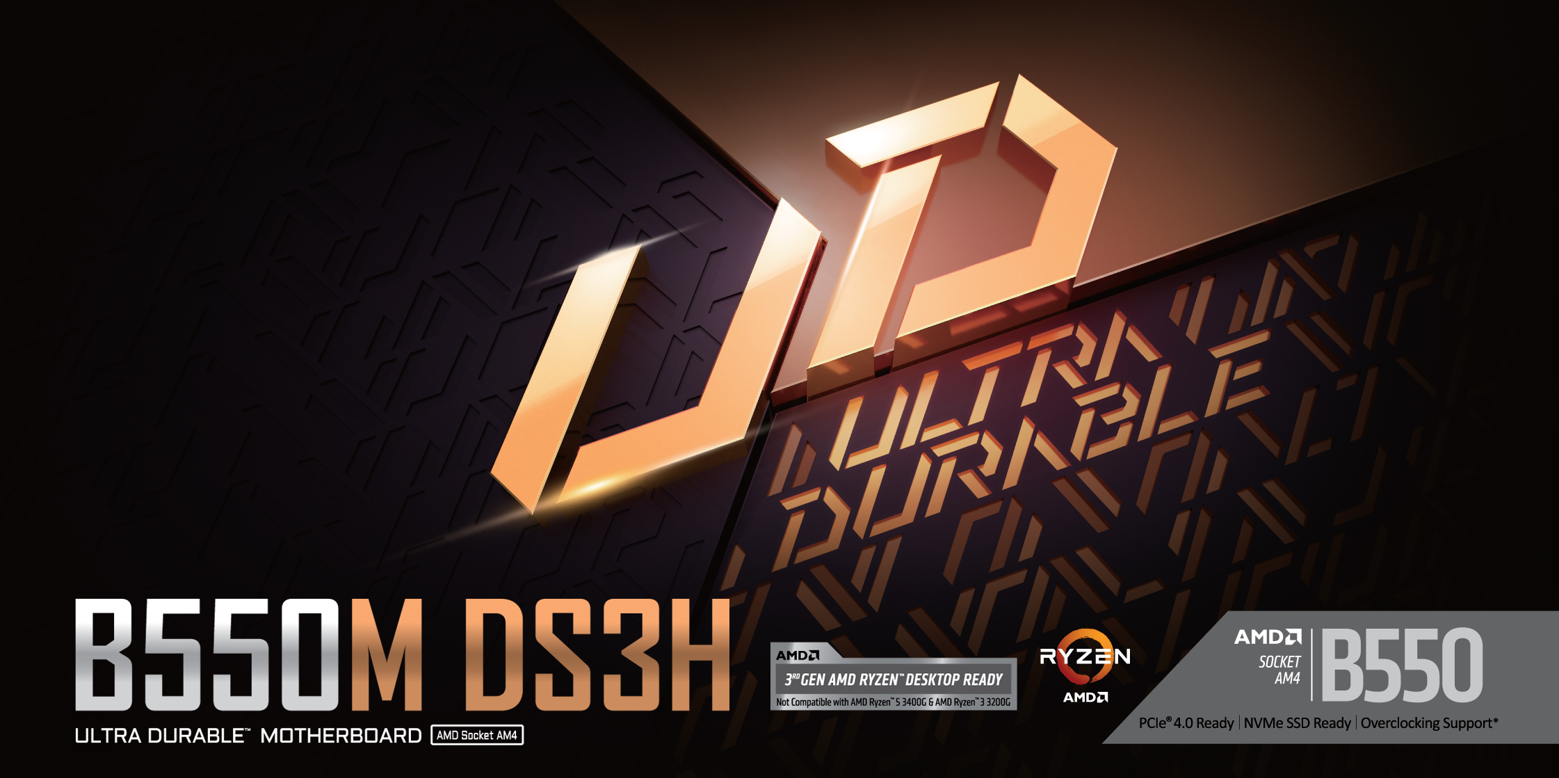 Gigabyte B550M DS3H AMD AM4 microATX Motherboard Price in Pakistan